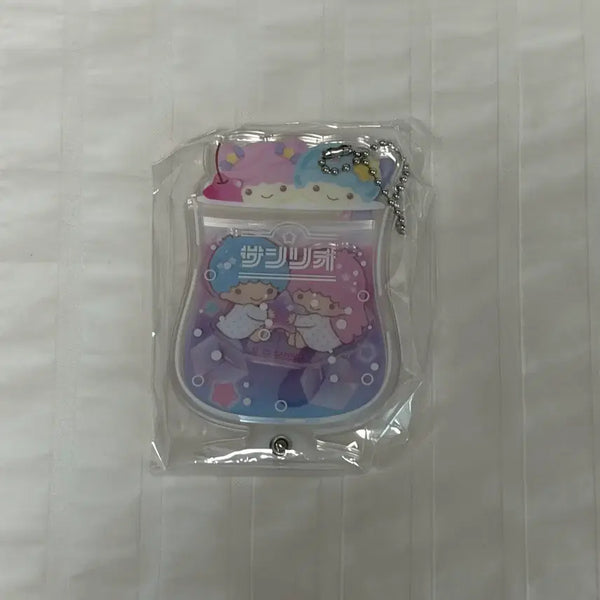 [BUNJANG] Sanrio Kiki Lala Soda Acrylic Shaker Keyring / 산리오 키키라라 소다 아크릴 쉐이커 키링