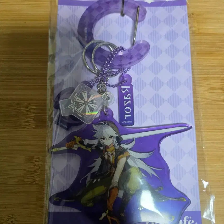[BUNJANG] Genshin Impact Custom Acrylic Laser Keychain - Mondstadt Theme Cafe Series / 원신 커스텀 아크릴 레이저 키링(원신 테마 카페 시리즈-몬드)