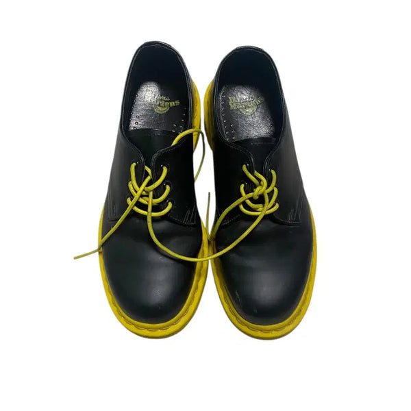 [BUNJANG] Dr. Martens 13148 Smooth Black Yellow Boots Size 230 / 닥터마틴 13148 스무스 블랙 옐로우 230