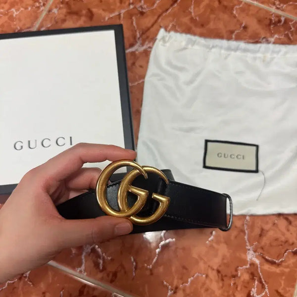 [BUNJANG] Gucci Leather Belt / 구찌벨트(롯데백화점본점구매)