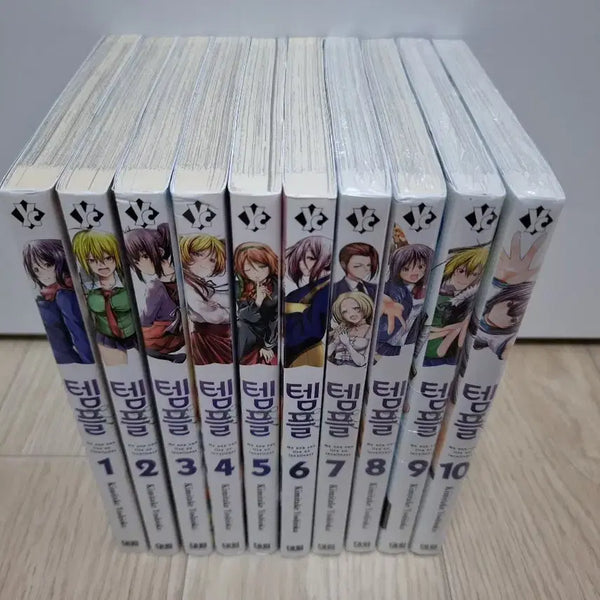 [BUNJANG] Temple Vol. 1-10 (Used/Sealed) / 템플 1-10권