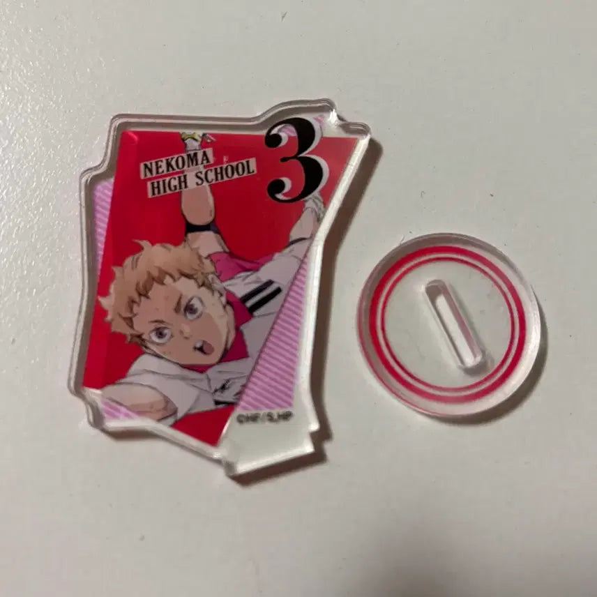 [BUNJANG] Haikyuu!! Daiso Acrylic Stand Morisuke Yaku / [하이큐] 다이소 아크릴스탠드 야쿠 모리스케