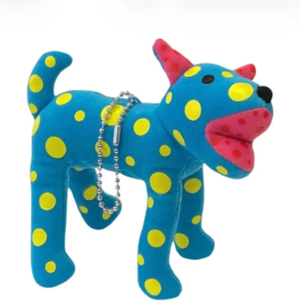 [BUNJANG] Yayoi Kusama Toko Ton Plush Keychain / 야요이 쿠사마 마스코트 토코 톤 플러시 키링