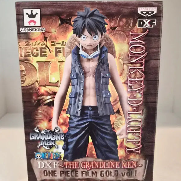 [BUNJANG] Banpresto One Piece DXF Gold Luffy Figure (Sealed) / 원피스 DXF 골드 루피 피규어 미개봉