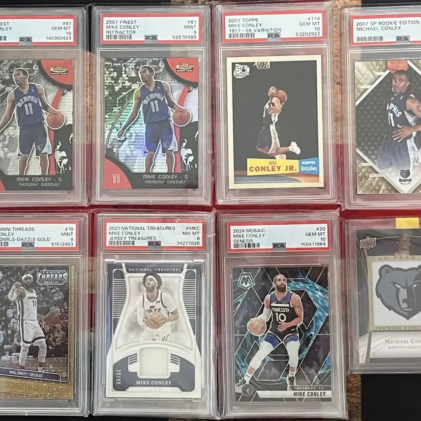 [BUNJANG] Mike Conley Lot - 11 Cards (High School to Veteran Seasons) / 마이크 콘리 카드 11장 Lot