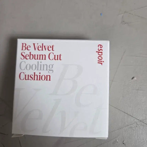 [BUNJANG] Espoir Be Velvet Sebum Cut Cooling Cushion Mini / 에스쁘아 비벨벳 세범컷 쿨링 쿠션 미니 (택포 0.7)