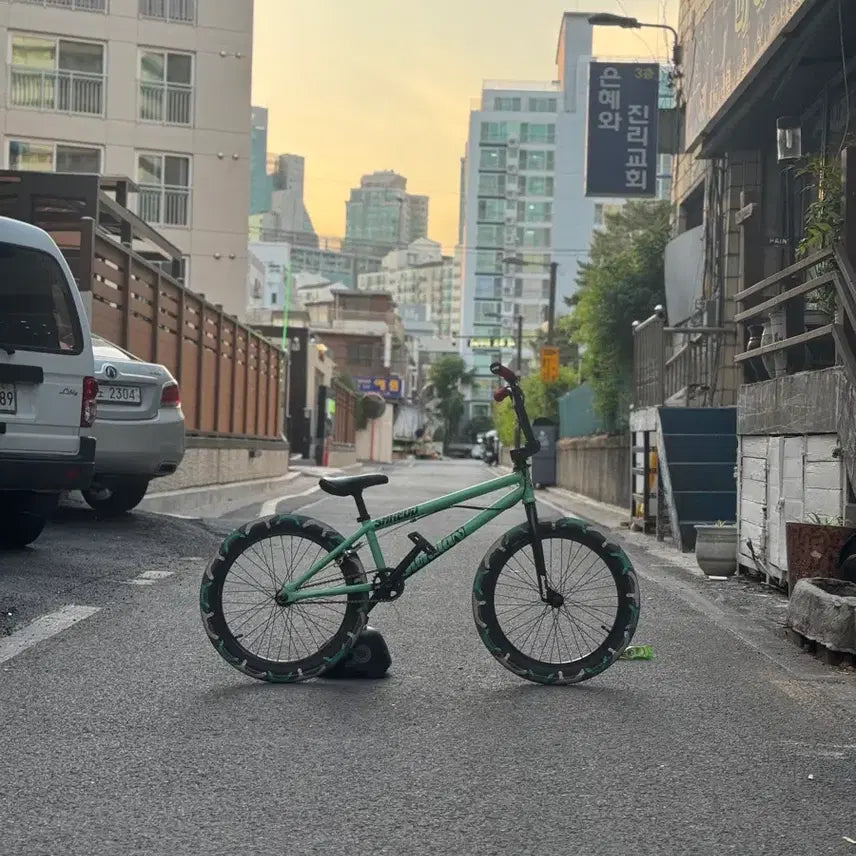 [BUNJANG] Sunday Primer BMX Mint Green Vans Tires / bmx 선데이 프라이머 급처 글 있으면 안팔림
