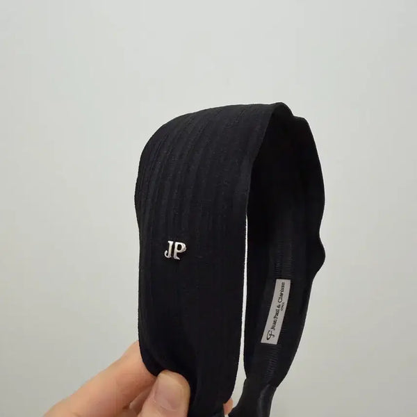 [BUNJANG] Jean Paul Claisse Black Headband / 장폴클라리쎄 머리띠 헤어밴드