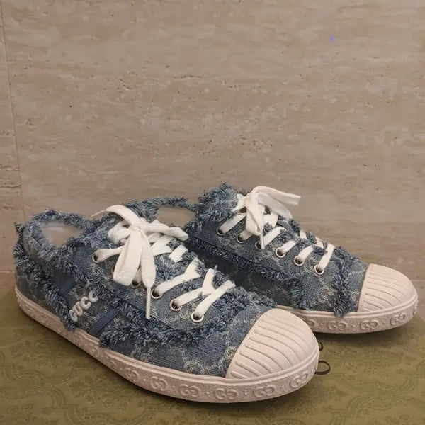 [BUNJANG] Gucci Denim Sneakers / 구찌 데님 스니커즈 (실착1회) 245~250