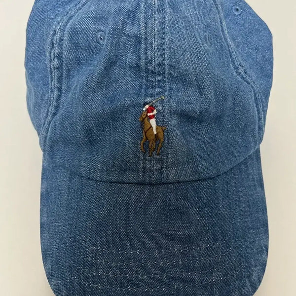 [BUNJANG] Polo Ralph Lauren Denim Baseball Cap / 폴로랄프로렌 데님 볼캡