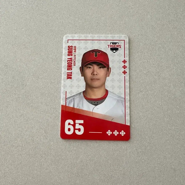 [BUNJANG] Paldo KBO Sung Young-tak Kia Tigers Photocard / 팔도 kbo 포토카드 성영탁 기아타이거즈