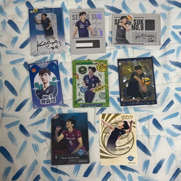 [BUNJANG] Korean Air Jumbos Kwak Seung-seok & Han Sun-su Bundle Set: Cards & Merchandise / 대한항공점보스 곽승석, 한선수 온갖 카드 + 굿즈 일괄 급처