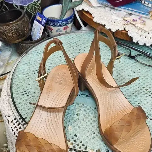 [BUNJANG] Crocs Brown Sandals / 크록스 샌들 브라운