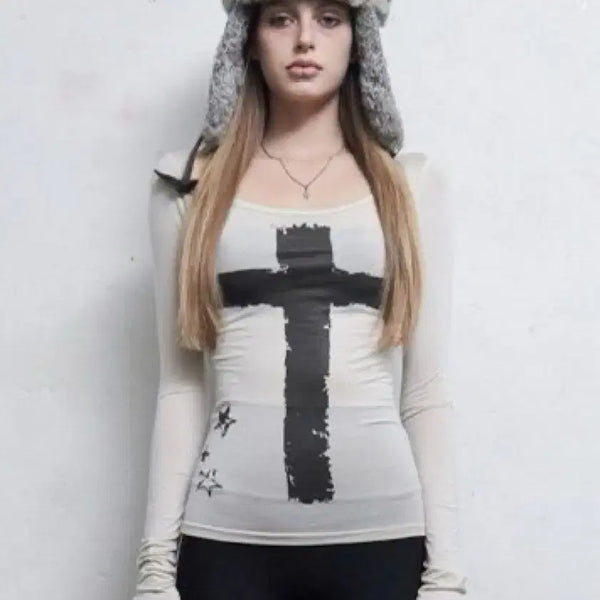 [BUNJANG] Hilda Emergency Long Sleeve Beige / 힐다 이머전시 롱슬리브 Emergency Long Sleeve 베이지