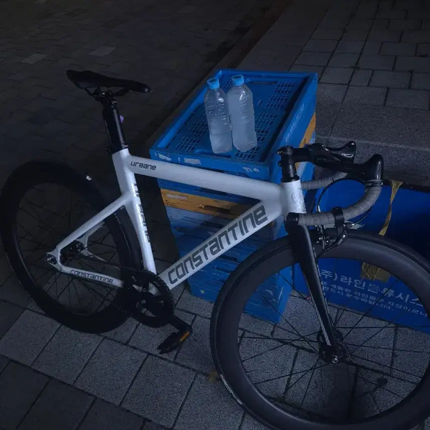 [BUNJANG] Constantin Urbain Complete Bike (2023 Edition) / 컨스탄틴 어베인 완차 상급 구성 화이트 2023 판/대
