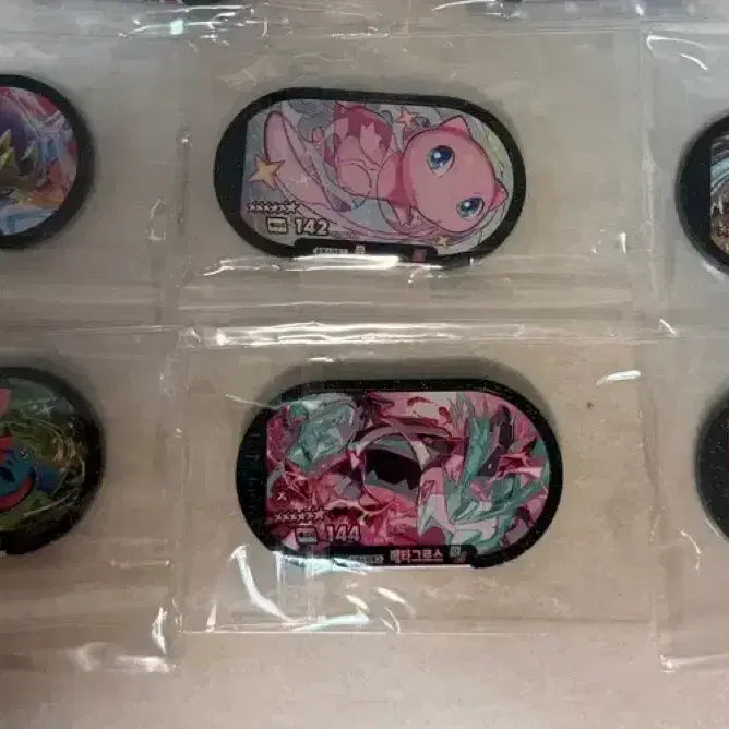 [BUNJANG] Pokemon Tag Stars 6-Piece Bundle Set (Mew, Metagross, Zamazenta) etc. / 포켓몬 태그스타 6종 일괄 (뮤,메타,자시안)등