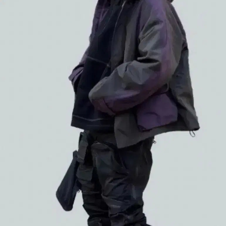 [BUNJANG] Grailz Contrast Shell Parka Purple XL / 그레일즈 콘트라스트 쉘파카 퍼플 XL (2사이즈)