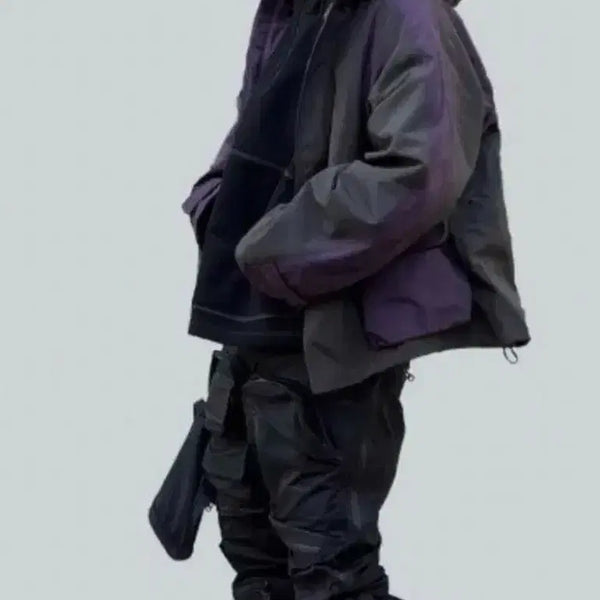 [BUNJANG] Grailz Contrast Shell Parka Purple XL / 그레일즈 콘트라스트 쉘파카 퍼플 XL (2사이즈)