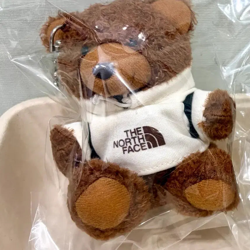 [BUNJANG] The North Face Bear Plush Keychain (Genuine) / [정품] 노스페이스 곰 인형 키링 새상품