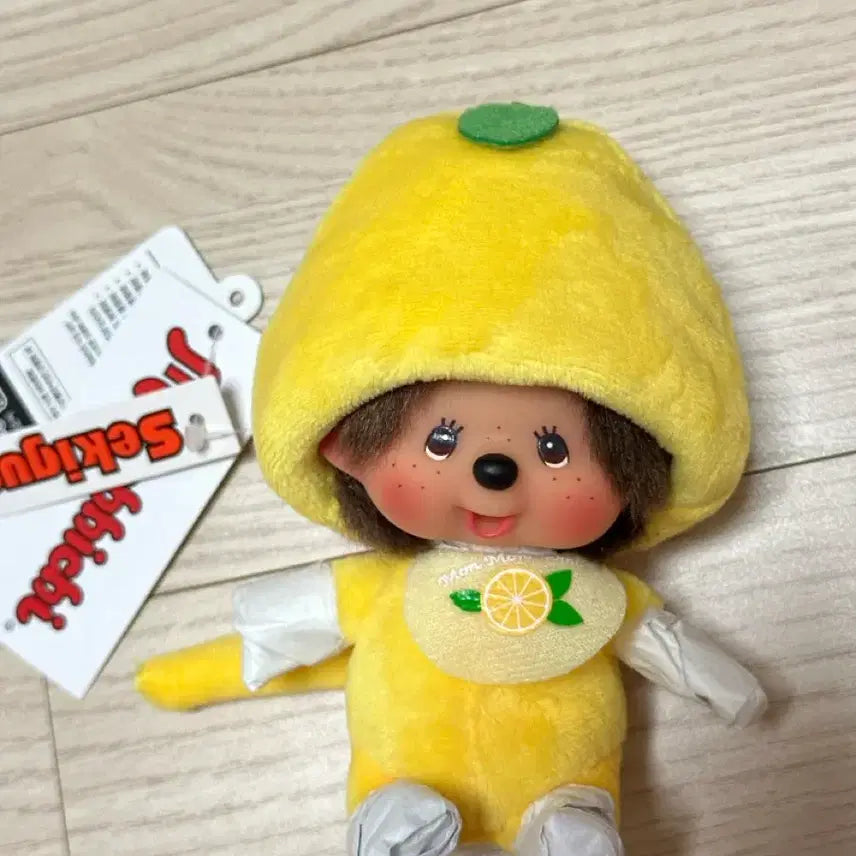 [BUNJANG] Monchhichi Lemon Keychain / 몬치치 레몬 키링