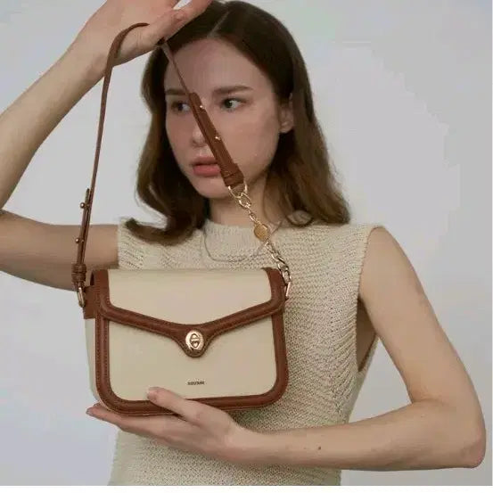 [BUNJANG] Squareline Amber Bag / 스퀘어라인 엠버백
