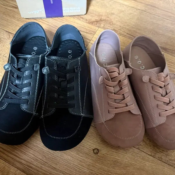 [BUNJANG] C.O.E Women's Casual Shoes Black/Indie Pink / C.O.E 여성 캐주얼 슈즈 블랙/인디핑크