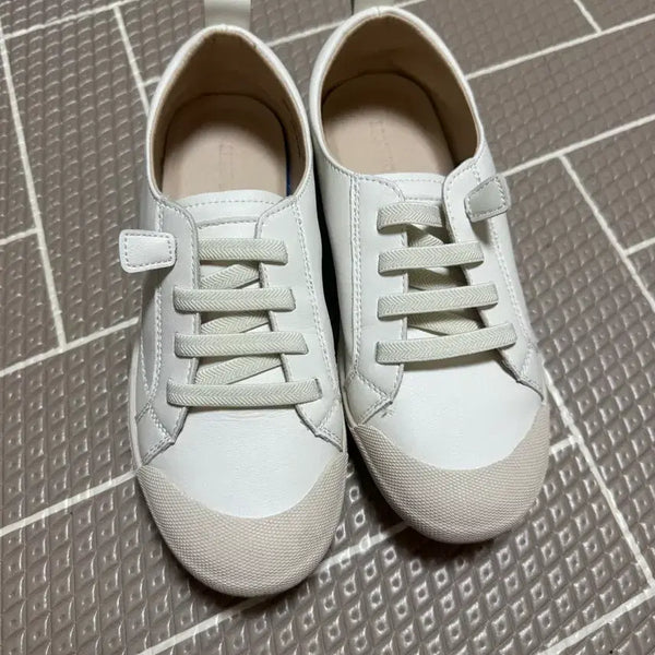 [BUNJANG] Spao Beige Sneakers / 슈펜 스니커즈 베이지 235