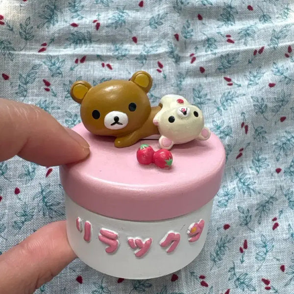 [BUNJANG] San-X Rilakkuma Korilakkuma Doggy Storage Box / 산엑스 리락쿠마 코리락쿠마 도기 보관함