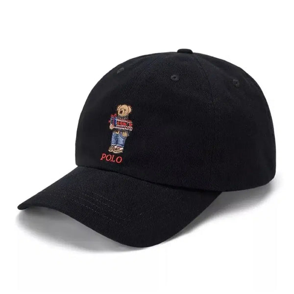 [BUNJANG] Polo Ralph Lauren Kids Teddy Bear Chino Cap Hat Black / (정품)폴로 랄프로렌 키즈 테디베어 캡모자 치노 볼캡 블랙 모자