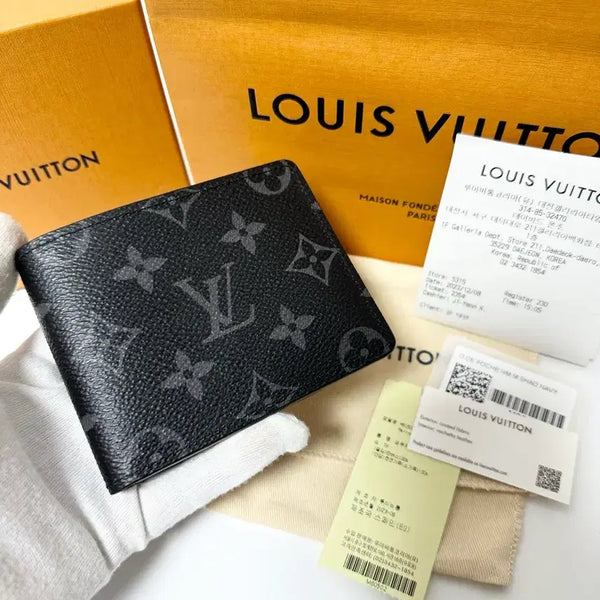 [BUNJANG] Louis Vuitton Eclipse Slender Wallet Bifold Wallet / (정품)(새상품,풀구성)루이비통 이클립스 슬렌더 월릿 반지갑