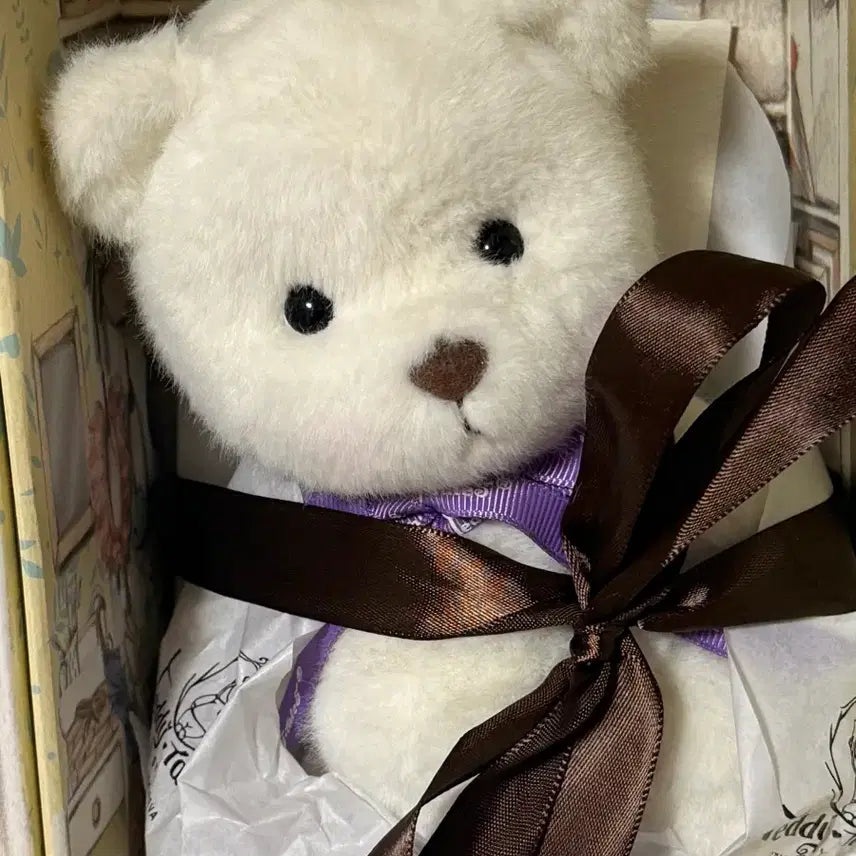 [BUNJANG] Teddy Tails Lena Bear Short Fur White S Size / 테디테일즈/ 레나베어 단모 화이트 s사이즈