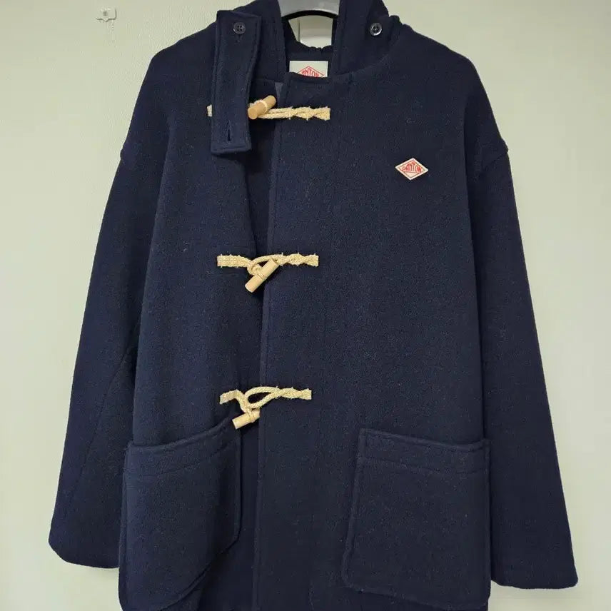 [BUNJANG] DANTON Wool Blend Duffle Coat Navy / 단톤 더플코트 네이비