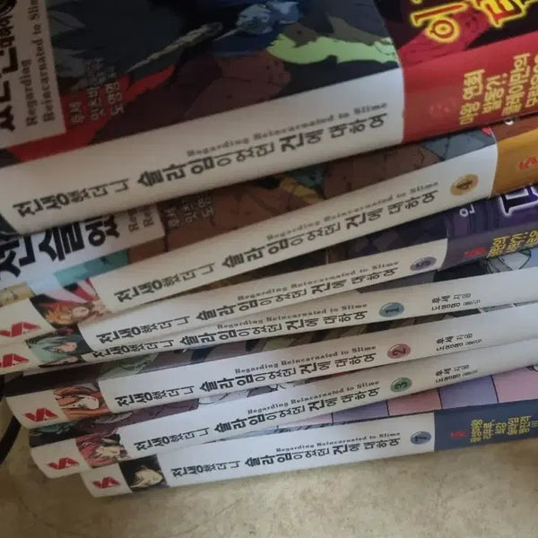 [BUNJANG] That Time I Got Reincarnated as a Slime - Volumes 1-7 Novel Set / 전생슬 1~7권 세트 소설 전생했더니 슬라임이었던 건에 대하여