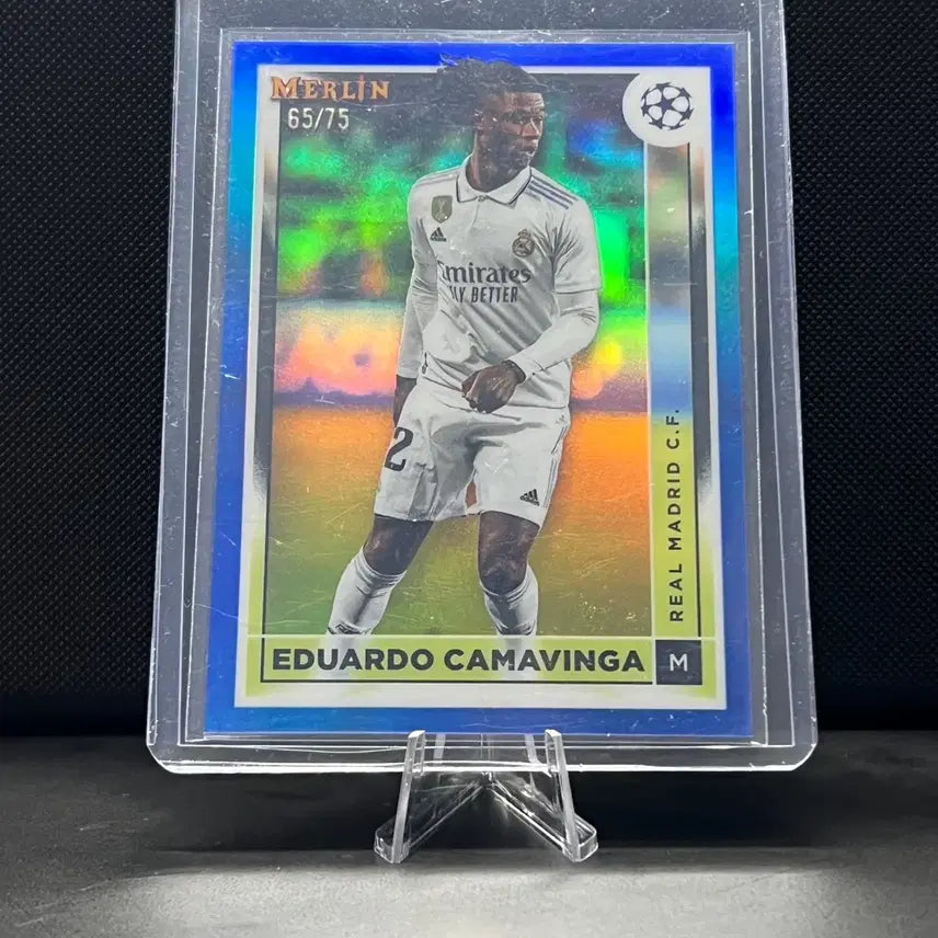 [BUNJANG] Tops Merlin Eduardo Camavinga Limited Edition 75 / 탑스 멀린 카마빙가 75한정