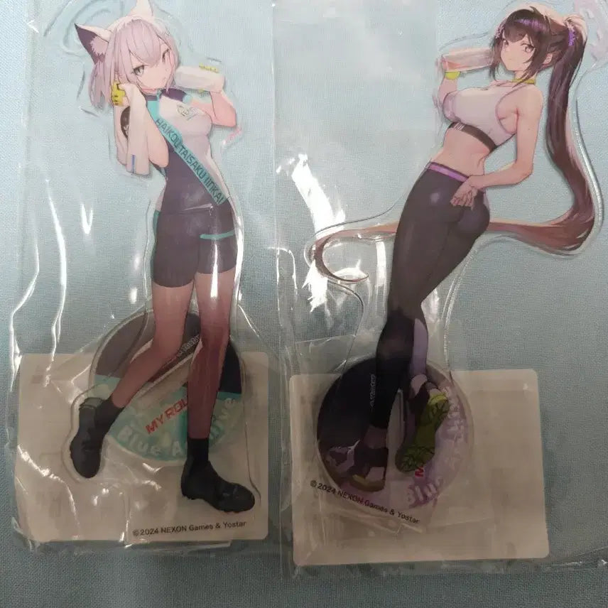 [BUNJANG] Blue Archive Shiroko & Sumire Acrylic Stand (Official) / (공식)블루아카이브 일본 시로코 스미레 아크릴 스탠드