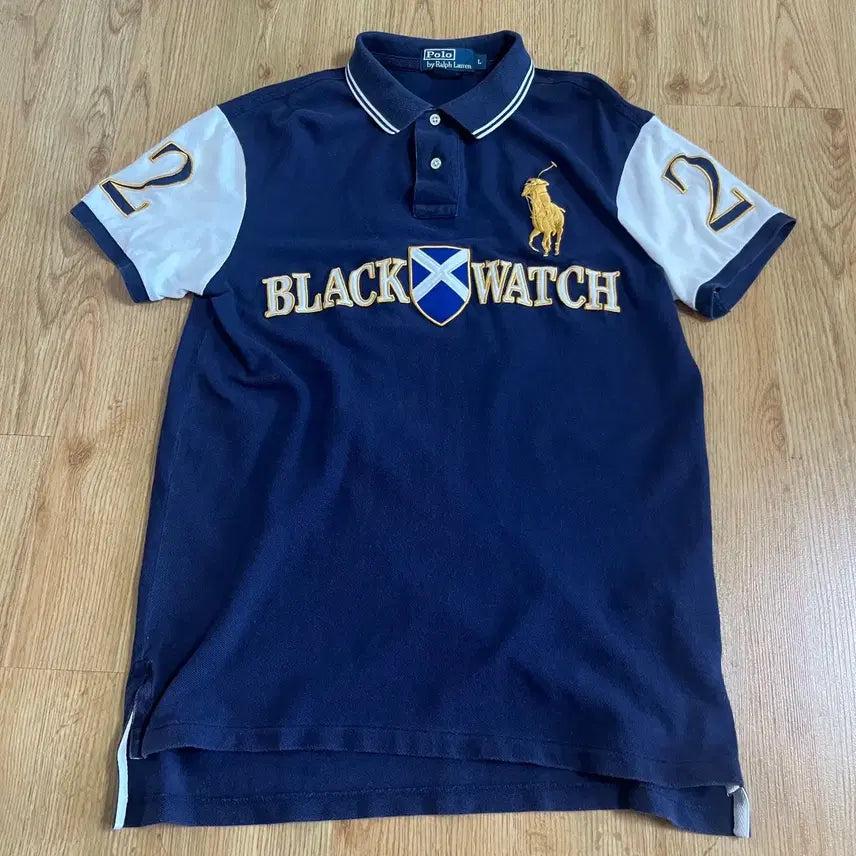 [BUNJANG] Polo Ralph Lauren Vintage Big Pony Black Watch T-Shirt / 폴로 빈티지 빅포니 블랙워치