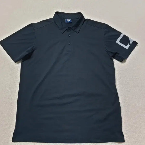[BUNJANG] Cutter & Buck Men's Short Sleeve Polo Shirt Navy Size 105 / 커터앤벅 골프웨어 반팔 카라티 105