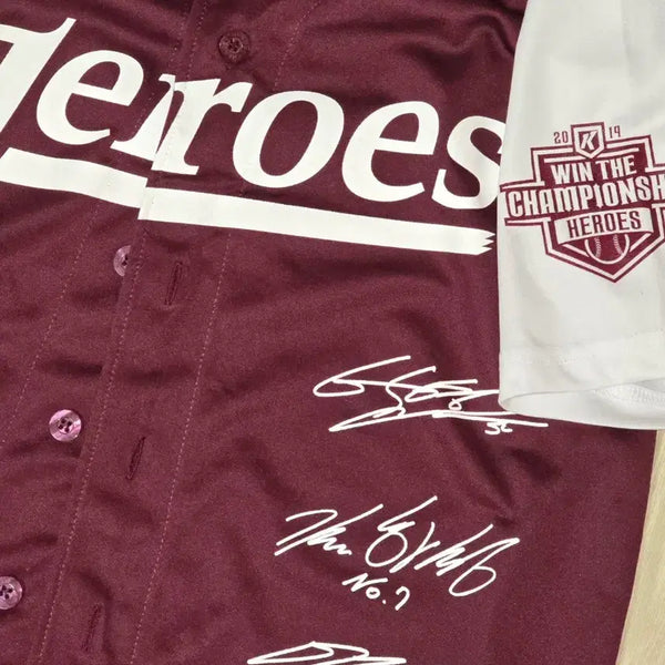 [BUNJANG] Kiwoom Heroes 2019 Korean Series Postseason Uniform (Size M) / 키움히어로즈 2019 한국시리즈 포스트시즌 유니폼 박병호 김하성 이정후