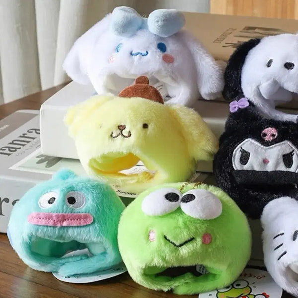 [BUNJANG] Sanrio Characters Doll Hat Keychain - Cinnamoroll, Pompompurin, Pochacco, My Melody / 산리오캐릭터인형모자 시나모롤폼폼푸린 포차코마이멜로디 모자키링 인형꾸미기