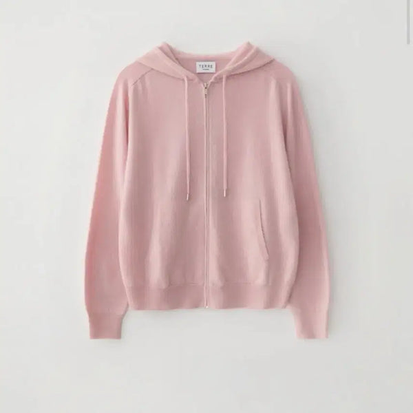 [BUNJANG] Terre de Cachemire 100% Cashmere Hoodie & Skirt Set / 떼르 드 캐시미어 후드 & 치마 (캐시미어100)