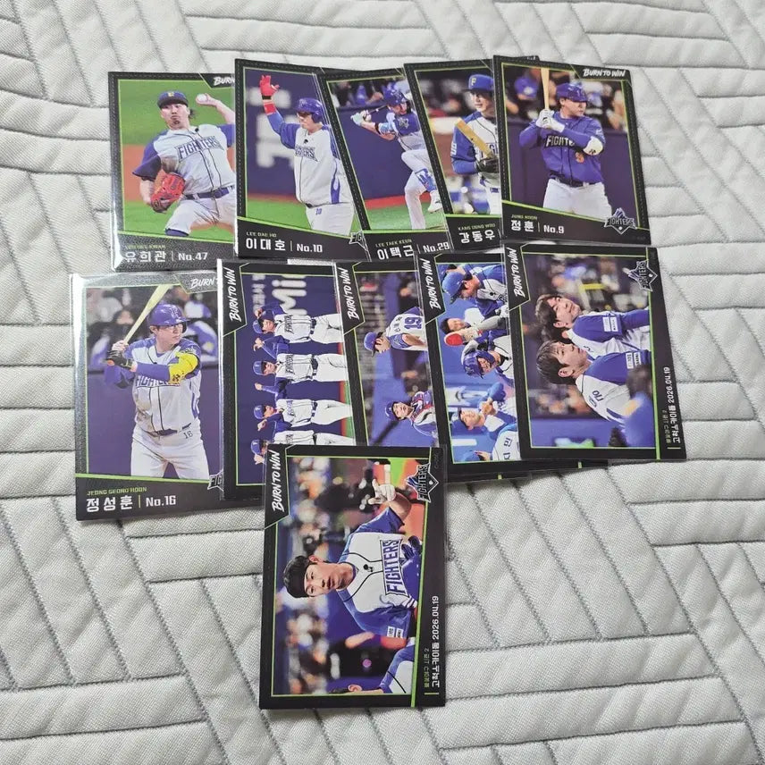 [BUNJANG] Baseball Player Photocard / 블꽃야구 포토카드 양도 판매