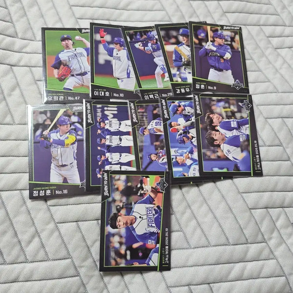 [BUNJANG] Baseball Player Photocard / 블꽃야구 포토카드 양도 판매
