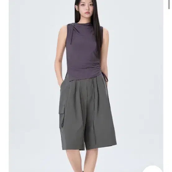 [BUNJANG] Mixo Cargo Bermuda Pants / 신상 새상품 미쏘 카고 버뮤다 팬츠 바지맛집 미친핏감