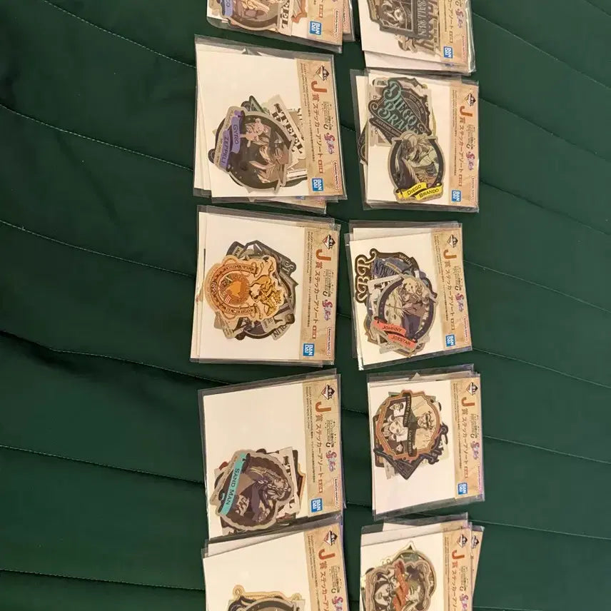 [BUNJANG] JoJo's Bizarre Adventure: Steel Ball Run Ichiban Kuji J Prize Sticker Set / (현물) 죠죠 스틸 볼 런 이치방쿠지 J상 스티커 전 종 일괄