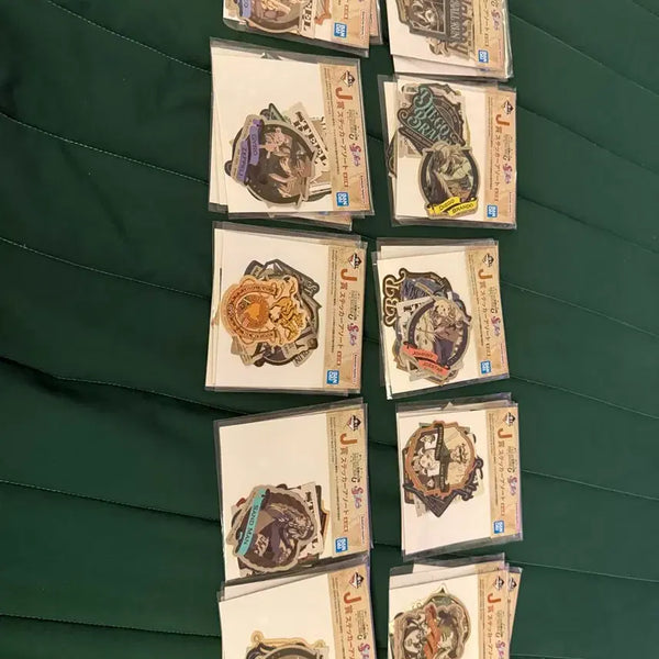 [BUNJANG] JoJo's Bizarre Adventure: Steel Ball Run Ichiban Kuji J Prize Sticker Set / (현물) 죠죠 스틸 볼 런 이치방쿠지 J상 스티커 전 종 일괄