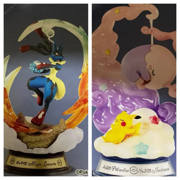 [BUNJANG] Pokemon Re-Ment Megalucario & MamanPikachu 2-Type Bundle Set / 포켓몬 피규어 포켓몬 리멘트 메가루카리오,몽나피카츄 2종 일괄팝니다