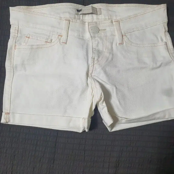 [BUNJANG] Levi's White Denim Shorts / 리바이스 팬츠