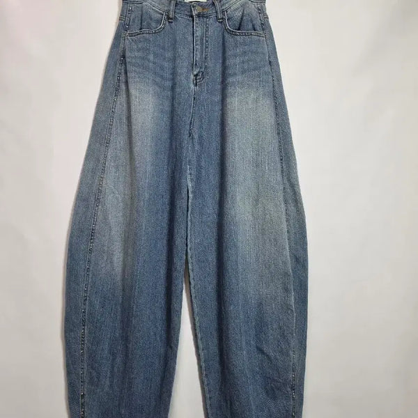 [BUNJANG] Develop Balloon Fit Studded Denim Pants S / develop 디벨롭 벌룬핏 스터드 데님팬츠