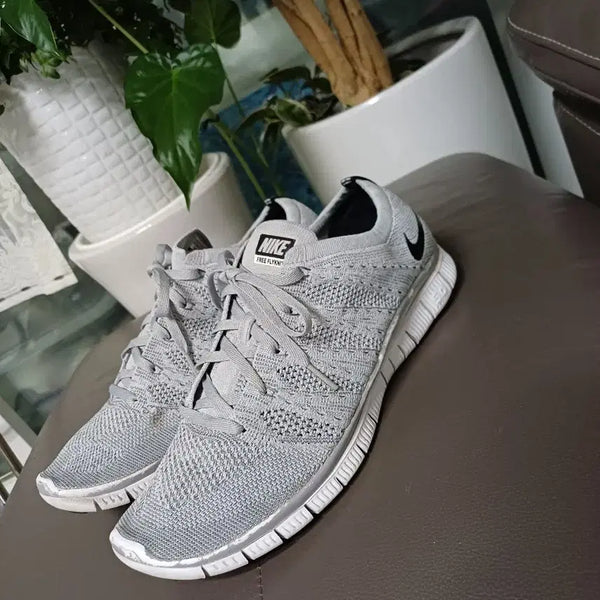 [BUNJANG] Nike Free Run Knit Grey Sneakers (270mm) / 가벼운 나이키 프리런 니트 그레이 운동화270