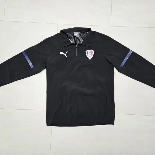 [BUNJANG] Suwon Samsung Puma Football Training Jacket Black M / 수원삼성 푸마 축구 트레이닝 자켓 블랙 m